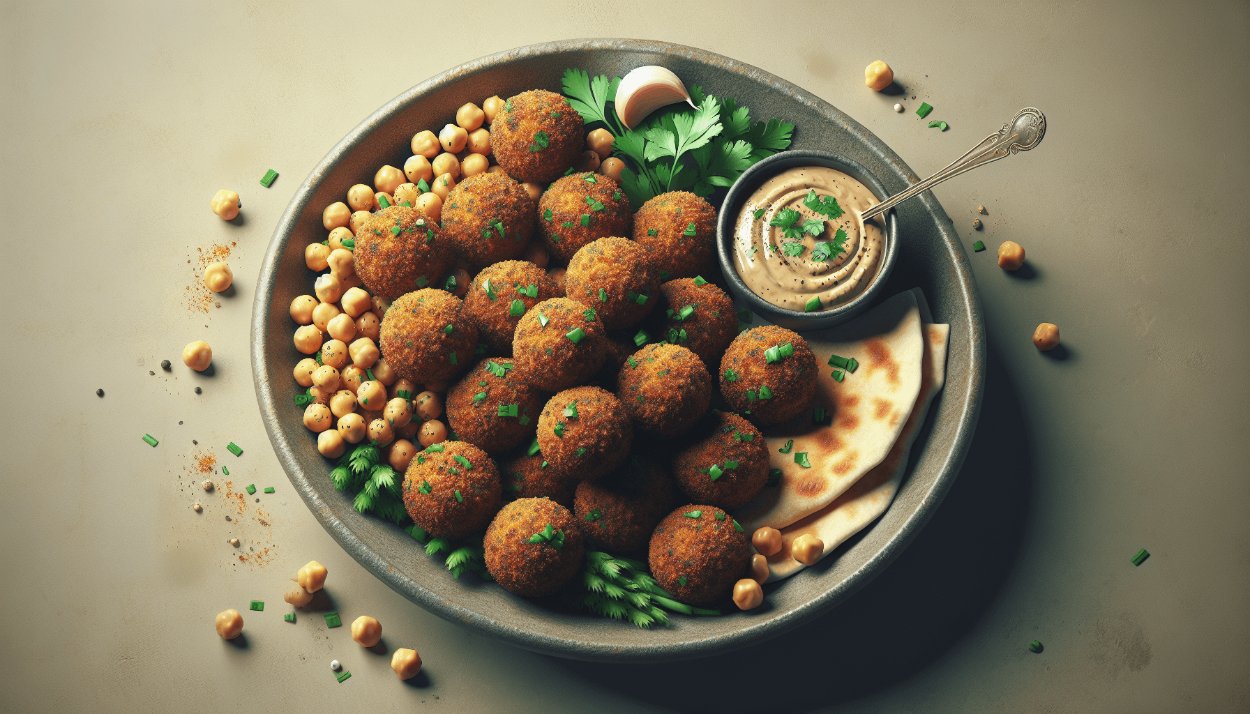 Фалафель з тахіні