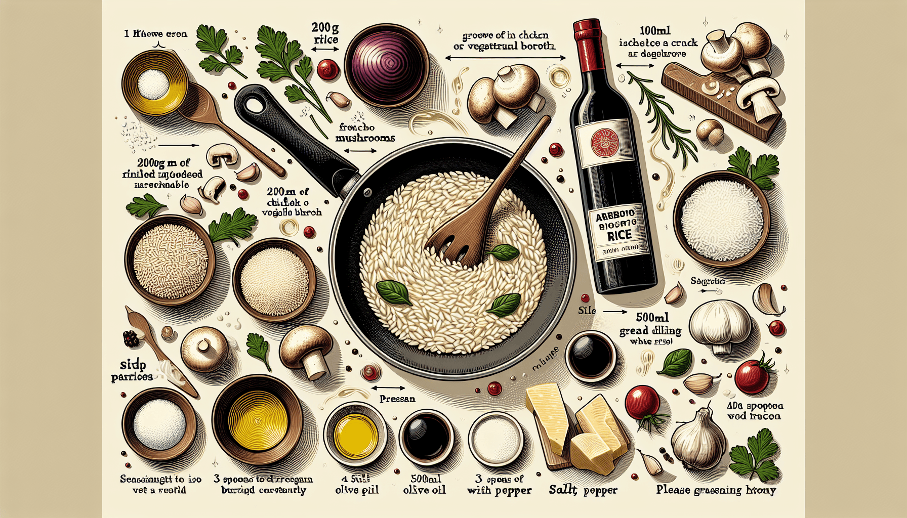 Ризото з грибами