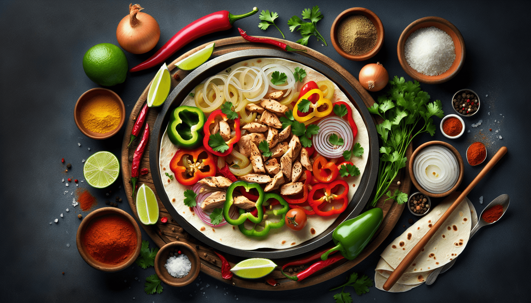 Фахітас з куркою