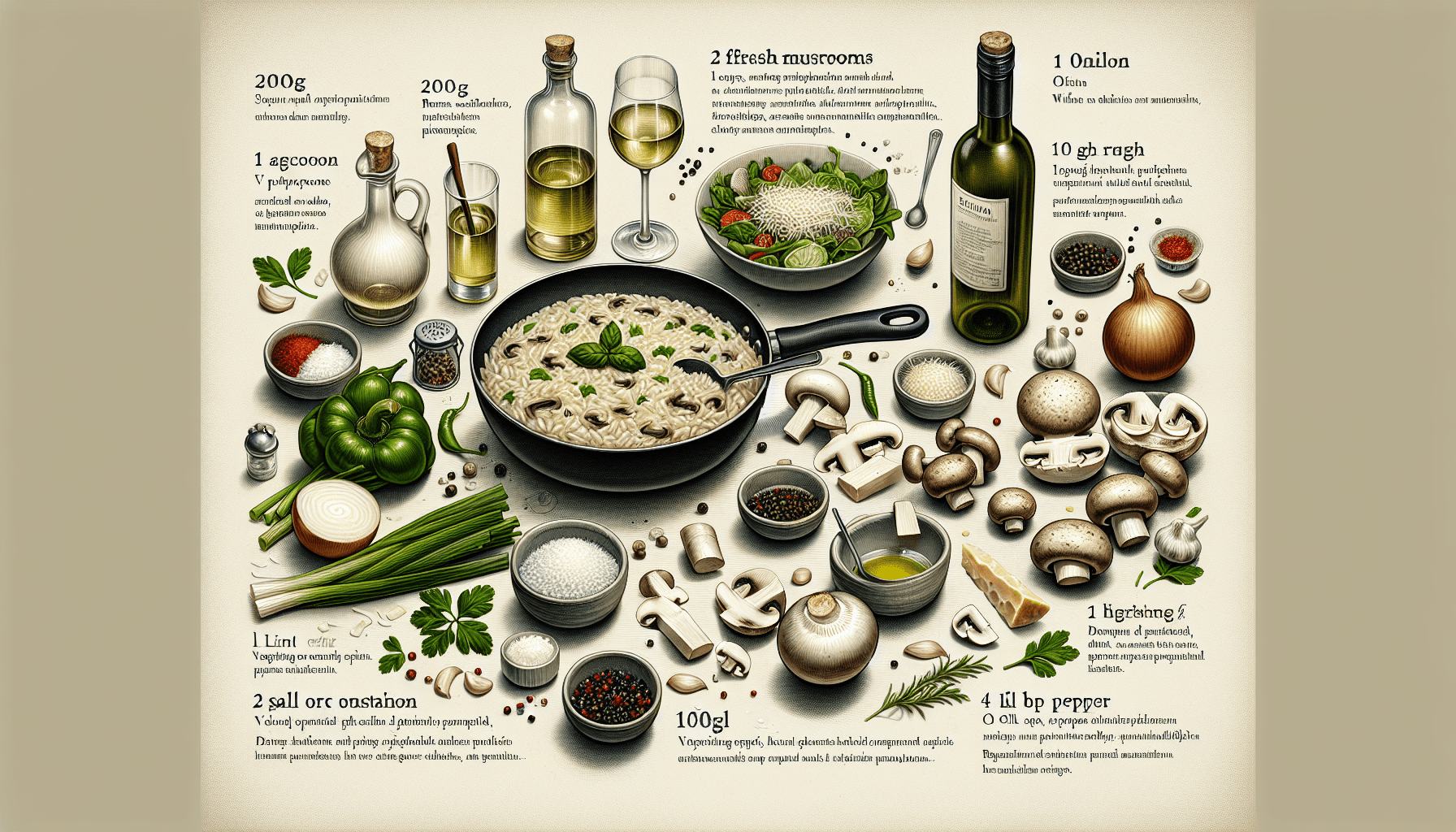 Різотто з грибами